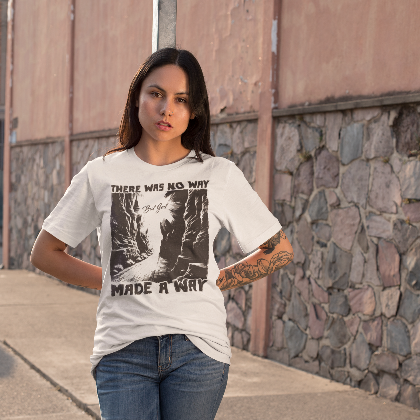 Women's God Made a Way T-shirt